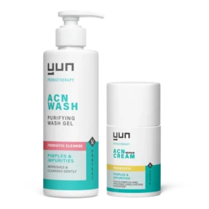 ערכת אקנה - פילינג רחצה וקרם פרוביוטי