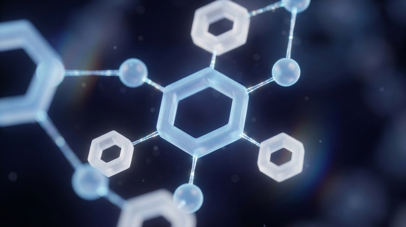 מבנה מולקולרי של מיואינוסיטול, הרכיב הפעיל באינופם התומך באיזון מטבולי.