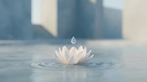 איור מופשט של פעולה ממוקדת של פרוביוטיקה לנרתיק